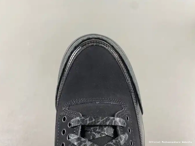 Official Maikesneakers Jordan Air 3 Black Cat CT8532-001 0621